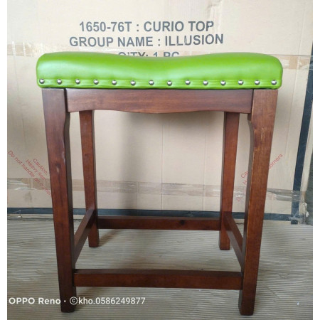 Saddle Green : Ghế Quầy Bar , Đảo Bếp - H74cm